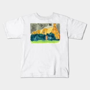 The Whately House from The Dunwich Horror Kids T-Shirt